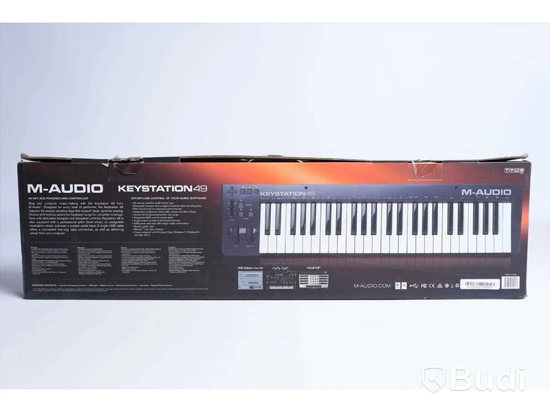Midipiano - M-Audio Keystation 49. Ej funktionstestad.