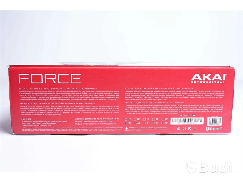 Musikproduktionssystem - Akai Professional Force. Defekt.