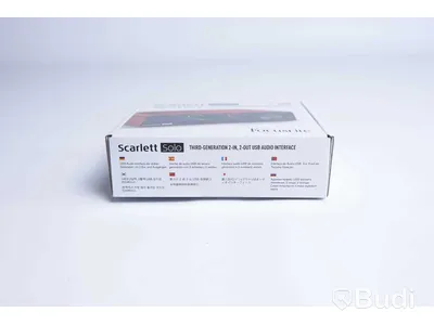Ljudkort - Focusrite Scarlett Solo. Ny, Obruten förpackning.