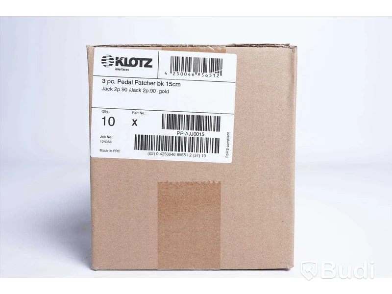 Patchkabel 20st - Klotz Pedal Patcher 15 cm. Ny, Obruten förpackning.