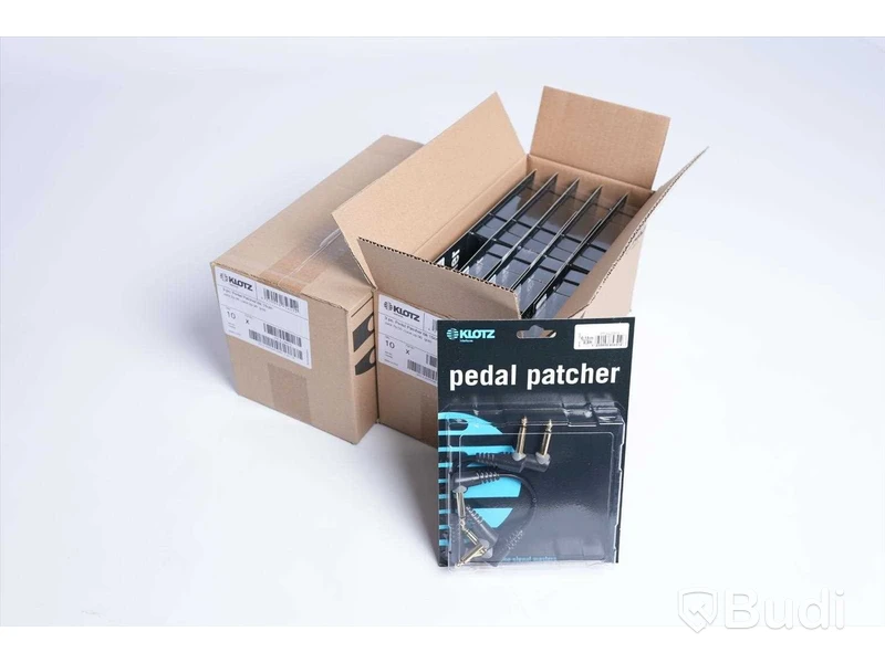 Patchkabel 20st - Klotz Pedal Patcher 15 cm. Ny, Obruten förpackning.