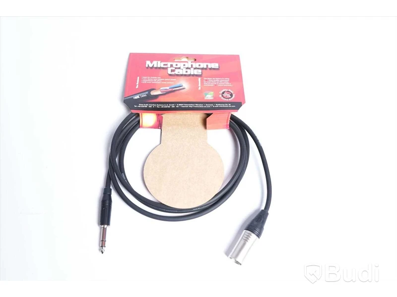 Mikrofonkabel 15st - Klotz M1 Mic Cable 2m. Ny, Obruten förpackning.