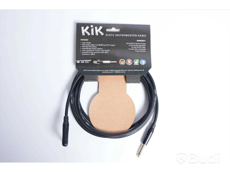 Telekabel 6st - Klotz KIKA03PR1 3m.