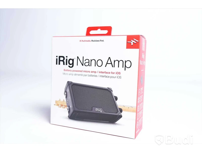 Batteridriven Förstärkare - iRig Nano Amp. Ny, Obruten förpackning.