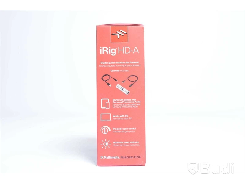 Digitalt Gitarr Interface - iRig HD-A Ny, Obruten förpackning.