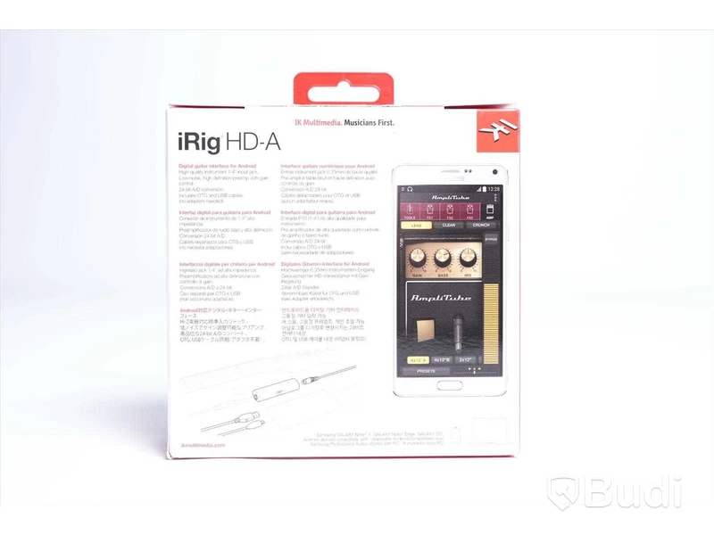 Digitalt Gitarr Interface - iRig HD-A Ny, Obruten förpackning.