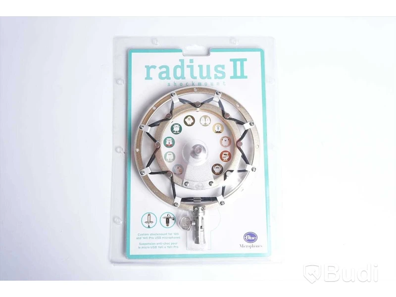 Stötfäste till kondensatormikrofon - Radius II Shockmount. Ny, Obruten förpackning.