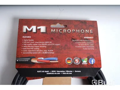 XLR Kabel - Klotz M1 Microphone Cable 10m 10st.