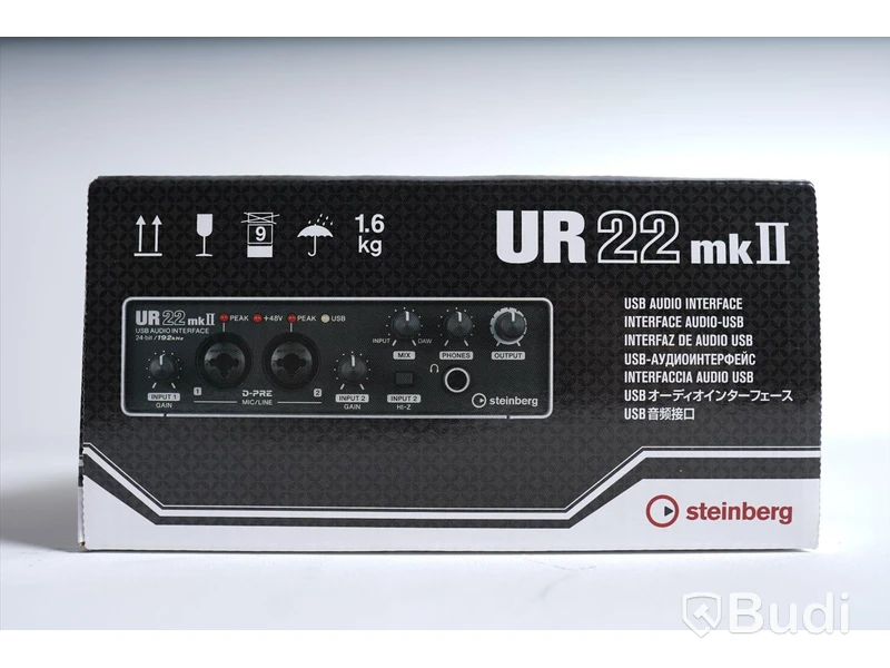 Ljudkort - Steinberg UR22 mkII. Ny, Obruten förpackning.
