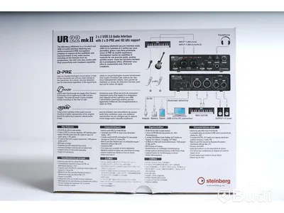 Ljudkort - Steinberg UR22 mkII. Ny, Obruten förpackning.