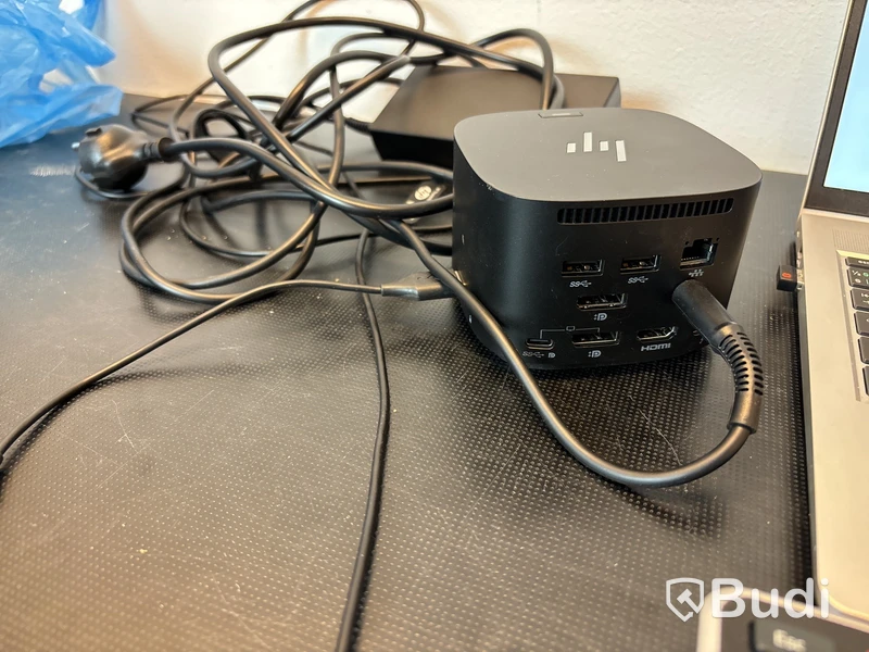 Hp Probook med dockningsstation & rollermouse