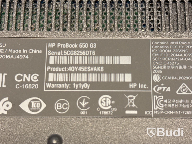 Laptop HP ProBook 650 G2