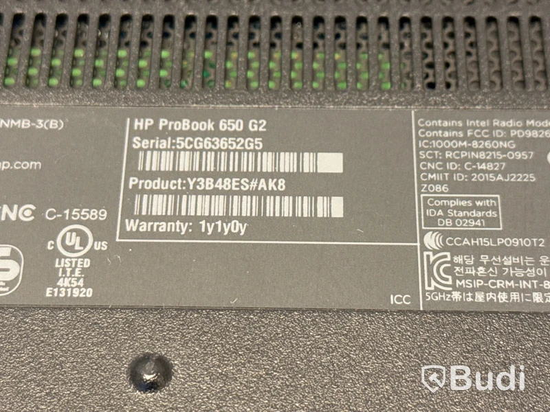 Laptop HP ProBook 650 G2