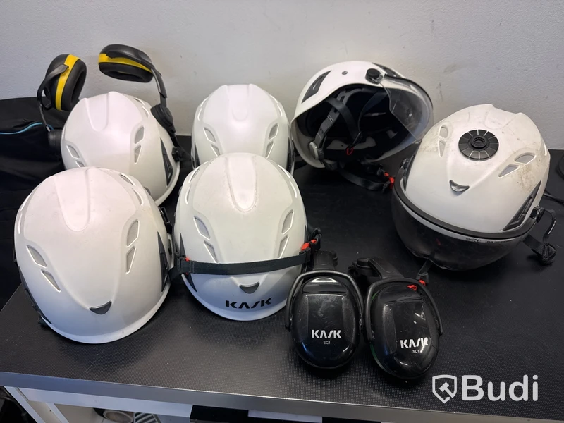 6 st skyddshjälmar Kask