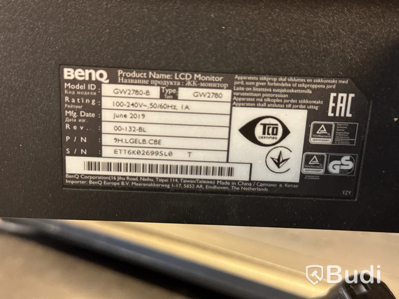 3 st datorskärmar Benq