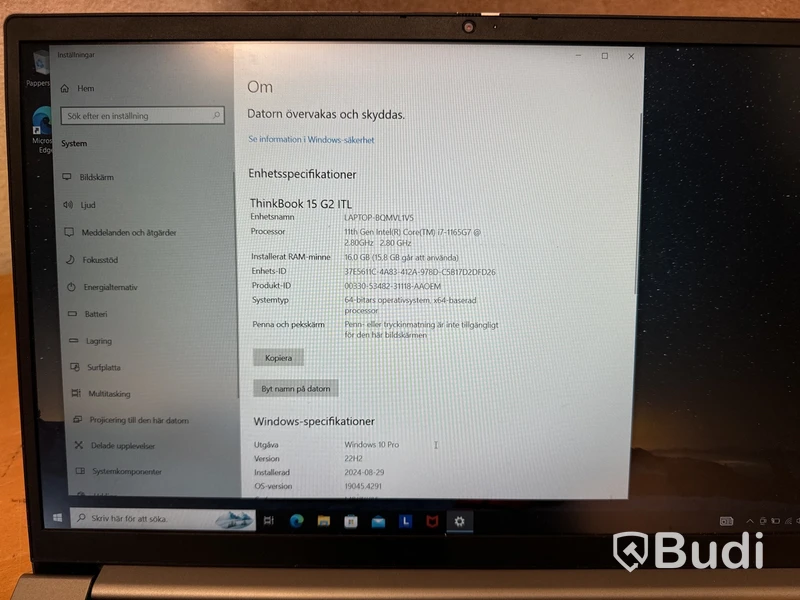 Lenovo Thinkbook i7, 16 GB