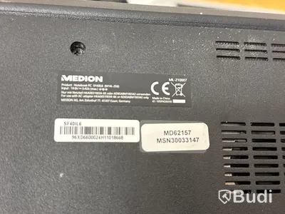 Laptop Medion med extra skärm m.m.