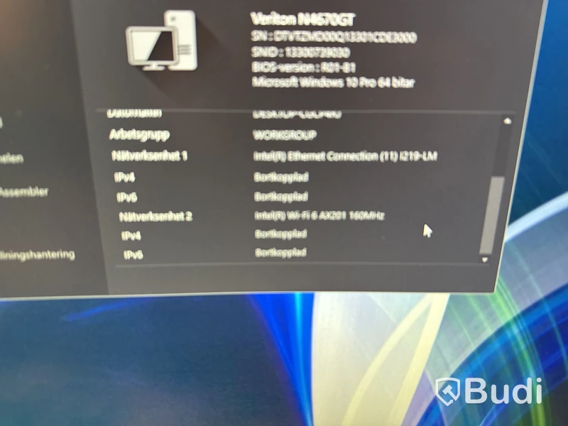 Mini-pc Acer Veriton N4670GT