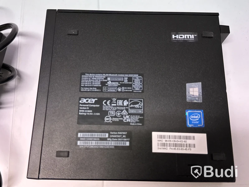 Mini-pc Acer Veriton N4670GT