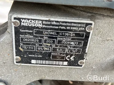 Glättare Wacker Neuson CT 36-5A