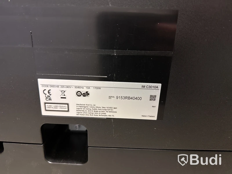 Multifunktionsskrivare Ricoh IM C3010A