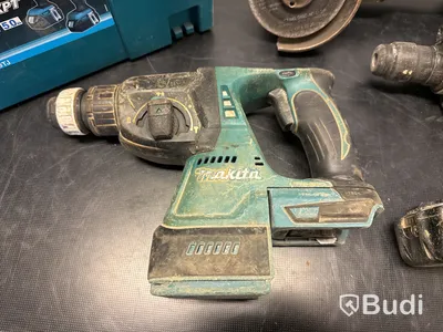 Vinkelslip &  2 st borrhammare, Makita