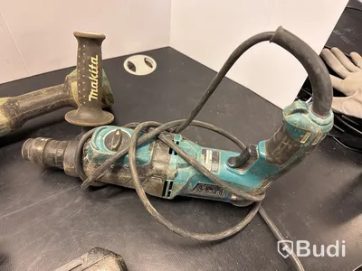 Vinkelslip &  2 st borrhammare, Makita