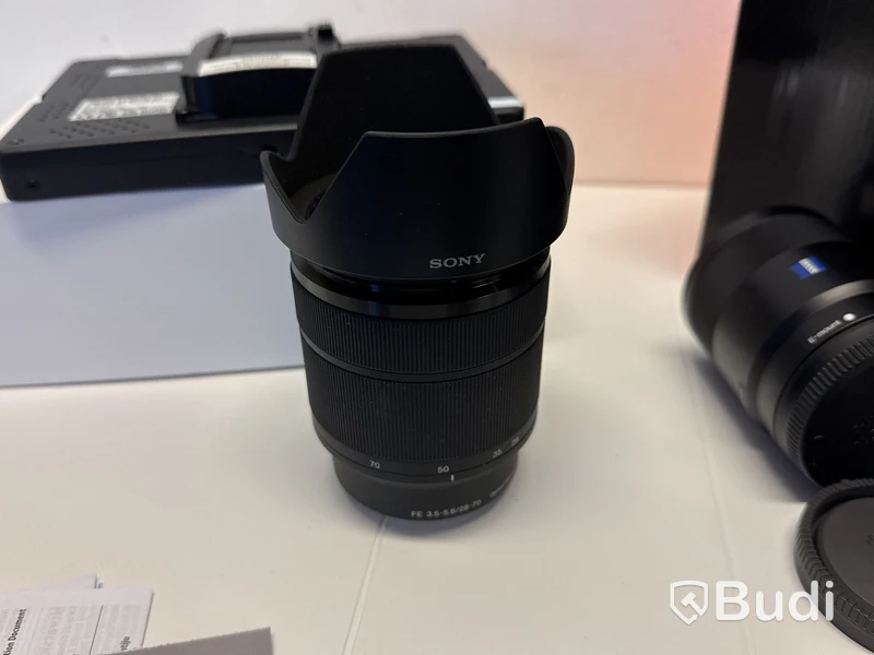 Digital systemkamera Sony A7 IV med tillbehör