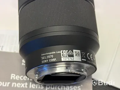 Digital systemkamera Sony A7 IV med tillbehör