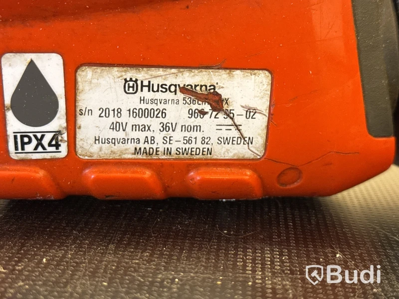 Häcksax Husqvarna 536LiHD70X