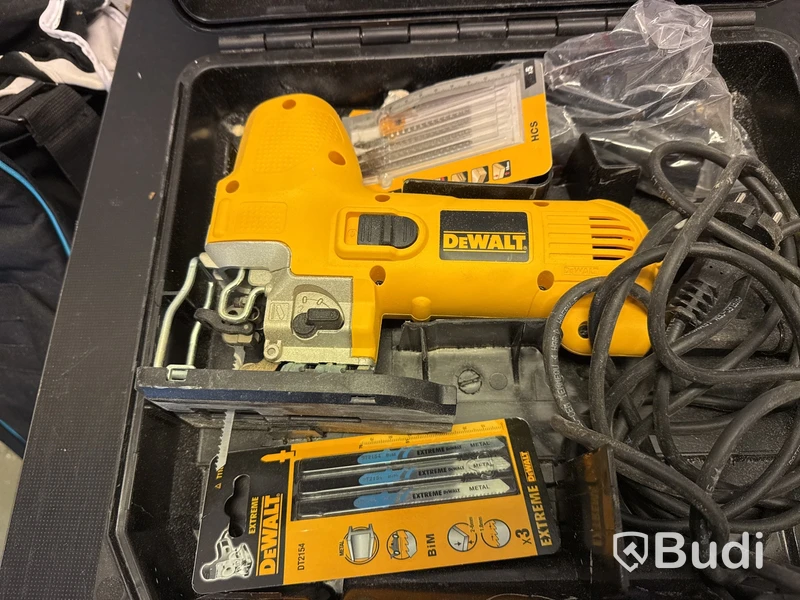 Sticksåg, slipmaskin m.m. DeWalt
