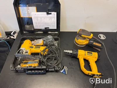 Sticksåg, slipmaskin m.m. DeWalt