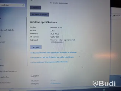 2 st HP Laptop med dockningsstationer