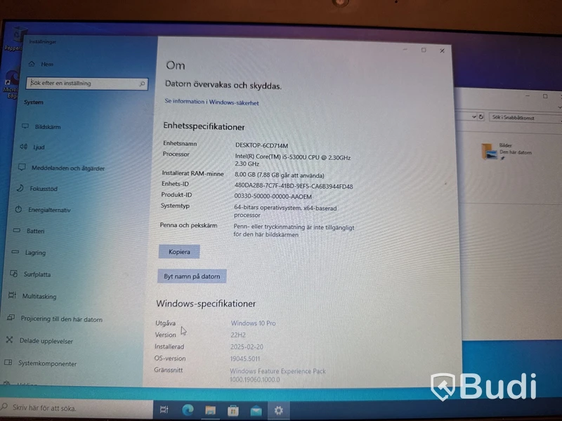 2 st HP Elitebook i5