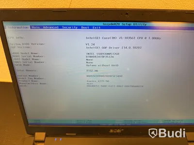 Laptop Acer Aspire 3, i5