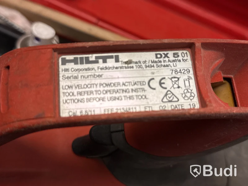 Bultpistol Hilti DX 5 Kit