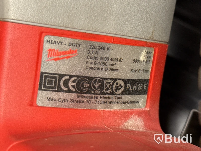 Borrhammare Milwaukee PLH 25 E