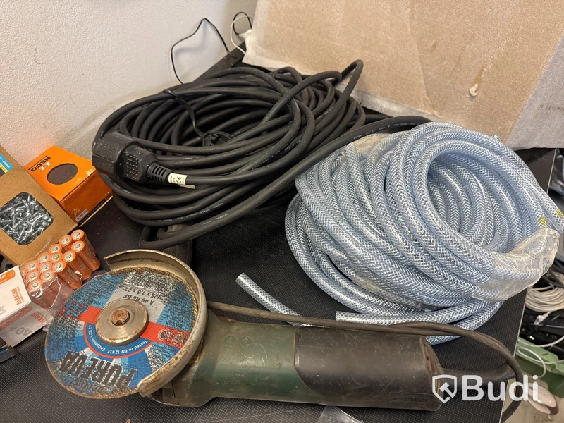 Borr, vinkelslip, bultsax m.m.