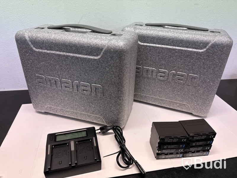 2 st Amaran 60x videobelysning