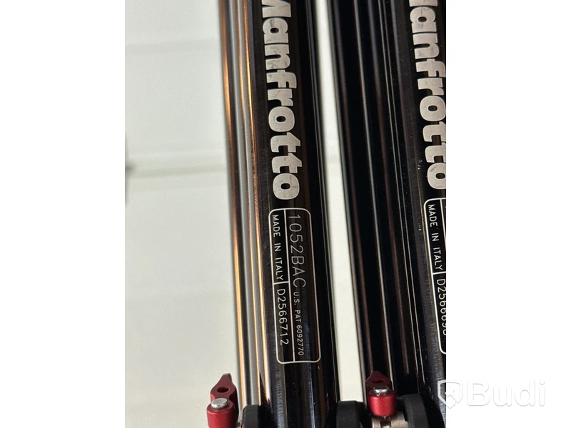 3 st Manfrotto stativ