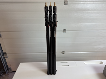 3 st Manfrotto stativ
