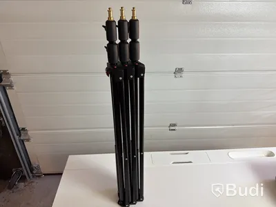 3 st Manfrotto stativ