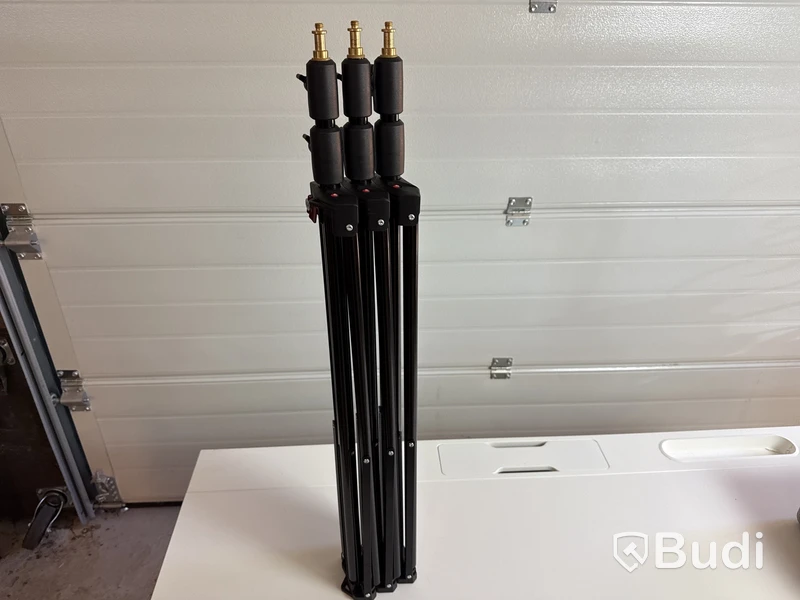 3 st Manfrotto stativ