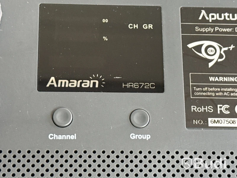 3 st Aputure LED-panel Videoljus Amaran HR672C