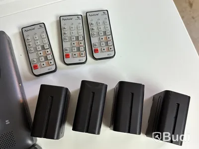 3 st Aputure LED-panel Videoljus Amaran HR672C