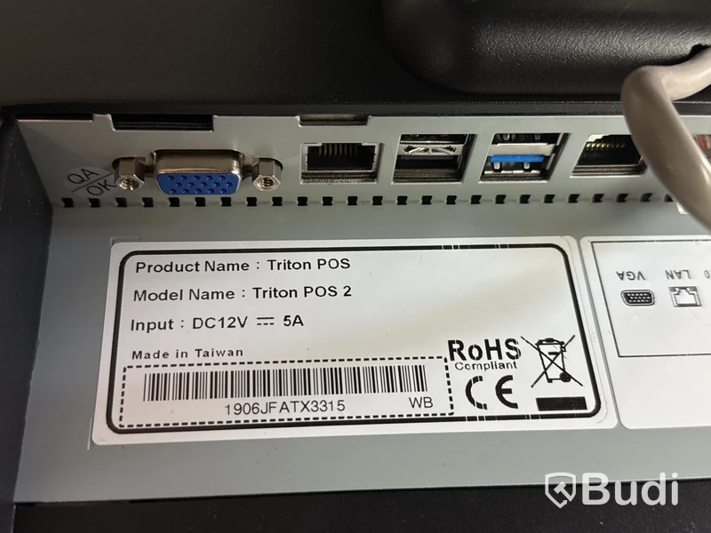 Kassaregister Triton Pos 2 komplett