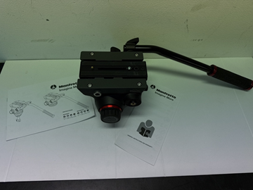Manfrotto Pro videohuvud medium plan undersida