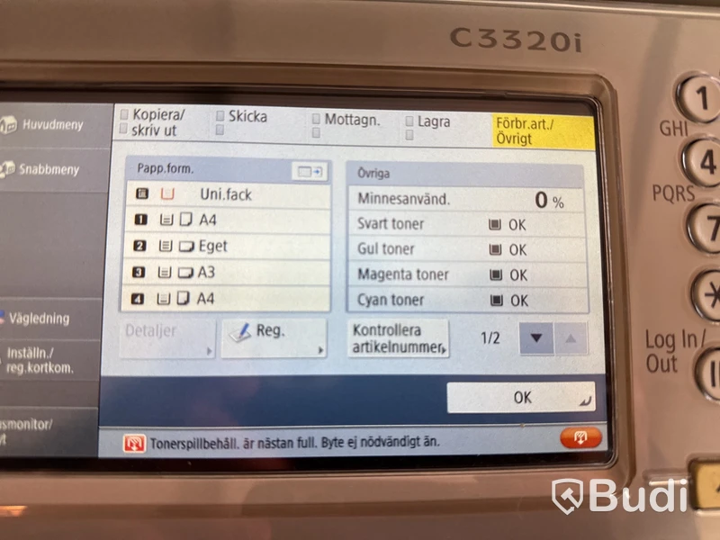Multifunktionsskrivare Canon C3320i