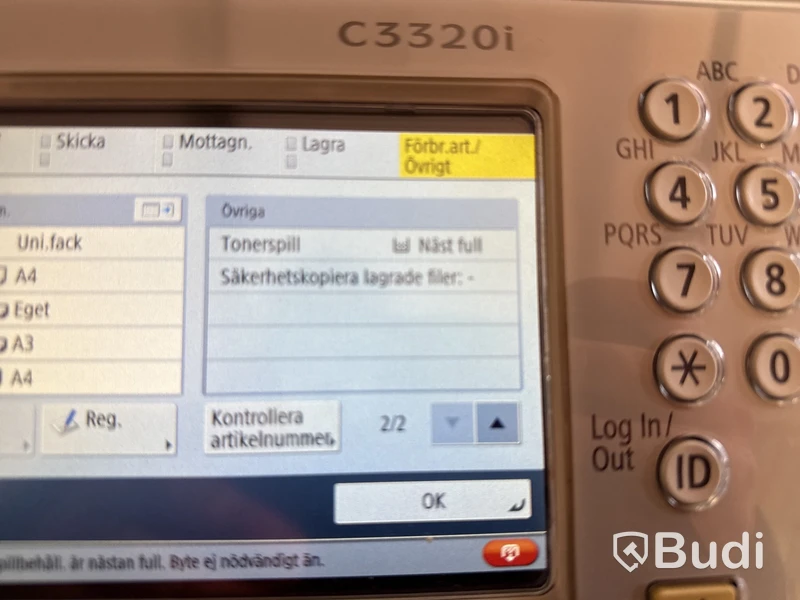 Multifunktionsskrivare Canon C3320i