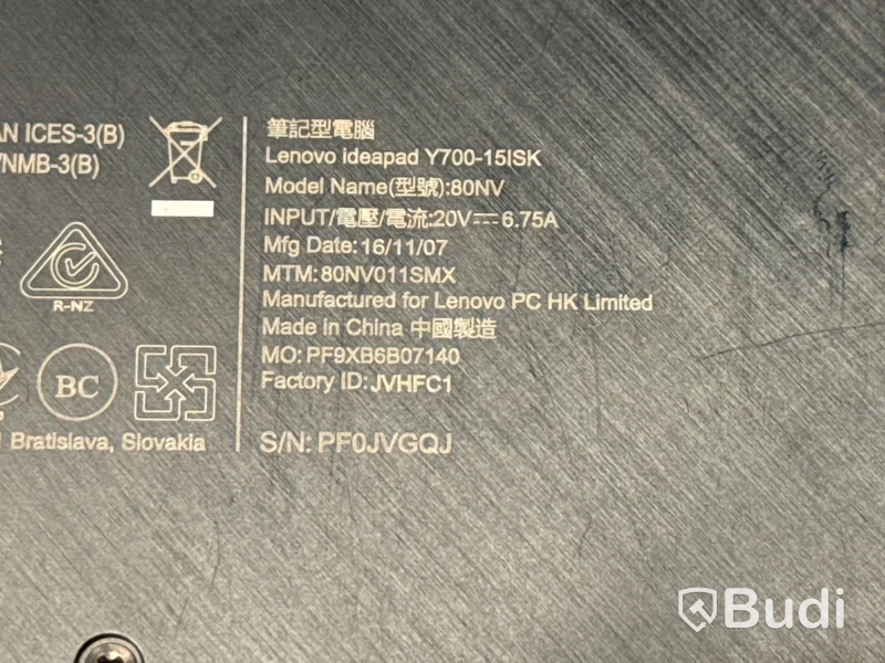 Laptop Lenovo Y700, i7 / 16GB